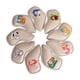 thumbnail image 1 of Juego De 9 Fundas Para Cabeza De Hierro De Golf, Funda Para Cabeza De Palo De Golf Para Deportes Al Aire Libre, Color Beige, 1 of 5