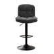 thumbnail image 1 of Silla de Bar Ajustable base negra y tela Premium Estilo Nórdico, 1 of 6