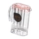 thumbnail image 2 of Jarra de agua, tetera para té helado, recipiente de regalo para el hogar con asa, jarra de agua para refrigerador, jarra para té helado, bebida, limon Rosa rectangular, 2 of 5