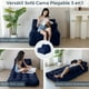 thumbnail image 2 of Silla Sofá Cama 155x81cm Puff Plegable Acolchada Hogar, 2 of 4