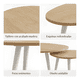 thumbnail image 3 of Juego Mesa De Centro Living Adriana Minimalista #3, 3 of 3