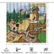 thumbnail image 2 of El show de Yogi Bear-theme 4-Piece Shower Curtain Set with Rugs, Waterproof Bathroom Decor Set Includes Bath Mat, U-Shaped Rug, Toilet Lid Cover and Curtain with Hooks, 2 of 6