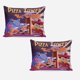 thumbnail image 3 of Pizza Tower Quilts for Queen Bed Bedspreads,Soft Bed Quilt Lightweight Bedspread,Quilted Coverlet 3 Piece Bed Sheets, 3 of 5