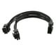thumbnail image 1 of Cable de Extensión de Alimentación de 8 Pines de CPU a Doble 8 Pines (4+4) PSU 20cm, 1 of 3