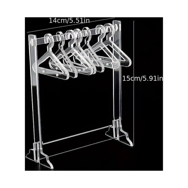 Handcrafted Polymer Clay Earring Stand: Acrylic Hanger Shape Tabletop Display Holder