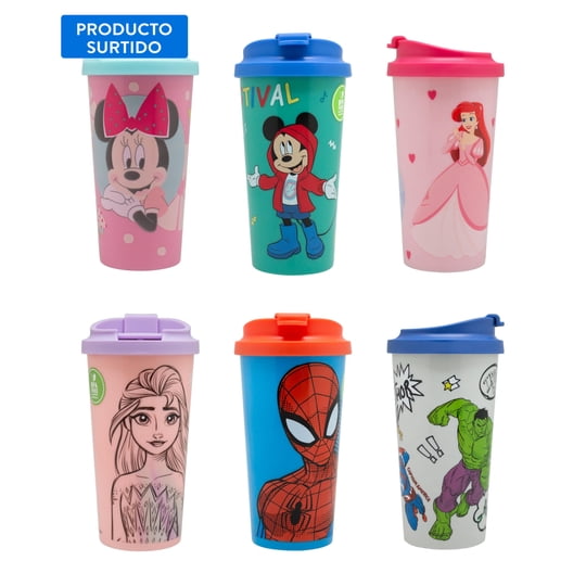 Mug Disney Licencias 380ml 1 Pieza Bambú, Color Surtido 1 Un