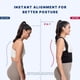 thumbnail image 2 of Corrector de Postura Ajustable Fit Geno Soporte para Espalda L/XL, 2 of 7