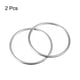 thumbnail image 3 of Uxcell Hardware de Anillo O Soldado de Acero Inoxidable 304, para Manualidades de Plantas Colgantes 100mm, 3 of 5