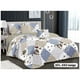thumbnail image 2 of Cubrecama Quilt Verano 2 Plazas - Patchwork Beige Azul KFL593, 2 of 3