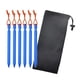 thumbnail image 2 of Paquete De 6 Clavos De Aluminio Para Carpa De Aluminio Para Uso Pesado, Viga En Y, Clavos Para Carpa, Azul, 2 of 5