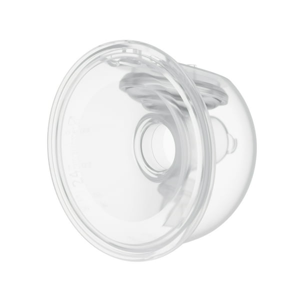 Momcozy Accesorios de Repuesto para Extractor de Leche S9 Pro Y S12 Pro, Vaso Colector Completo con Brida de Sellado Simple de 24 mm, 180 ml (Paquete de 1)