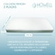 thumbnail image 3 of Colchon Memory Foam Espuma Viscoelastica 20cm Howell 2 Plaza, 3 of 10