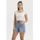 thumbnail image 2 of Polera Mujer Fruncido Elástico Blanco, 2 of 4