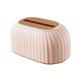 thumbnail image 3 of Caja De Pañuelos Faciales Dispensador De Papel De Bombeo Para Restaurante Elegante Rosa, 3 of 3