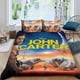 thumbnail image 2 of JOHN CARTER Conjunto de sábanas temático, trío de piezas, cómodo y amigable con la piel, diseño único, regalo de decoración para el hogar para familiares, amigos y fans, 90 cm * 190 cm, 2 of 6