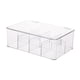 thumbnail image 2 of Organizador de bolsas de té Caja de almacenamiento multipropósito con compartimentos con tapa de té Bolso de té Organizador de cocina para gabinete de, 2 of 5