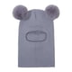 thumbnail image 2 of Gorro De Invierno Para Bebé, Gorro De Esquí, Unisex, Moderno, Para El Cuello, Gorro Para Niños, Bufanda, Color Gris Oscuro, 2 of 3