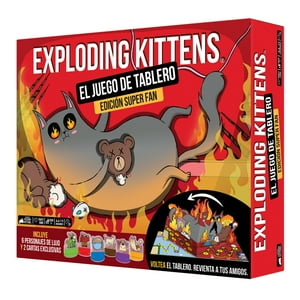 Super Fan Edition - Exploding Kittens El Juego De Tablero