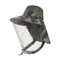 Ioensy - Sombrero De Apicultura De Red, Sombrero De Pescador Para Apicultor, Ideal Para Acampar, Jardinería, Mochilerismo, Color Verde.