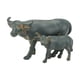 thumbnail image 1 of Estatuilla De Búfalo En Miniatura, Estatua De Búfalo Artesanal Para Oficina, Pasillo, Mesa, 2 Uds., 1 of 5