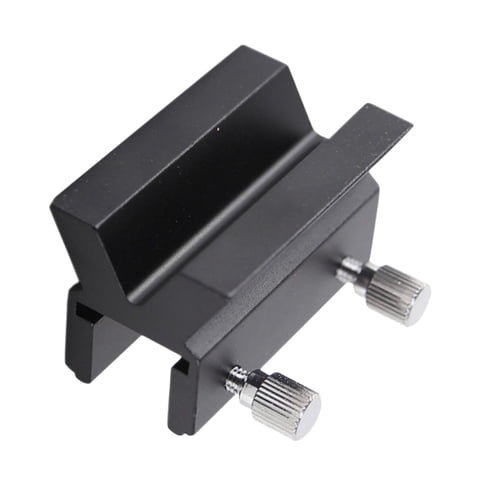 Magideal - Base De Cola Multifunción Para Telescopio De Buscador Aleación De Aluminio Duradera Ajustable Con Adaptador De Tornillo De Bloqueo Suministr