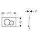 thumbnail image 3 of Actuador de doble descarga Geberit Samba 115.770.21.5 Chrome, 3 of 5