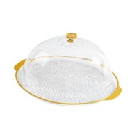Bothyi - Plato Para Tartas Con Cúpula, Soporte Para Platos De Presentación Para Tartas Para Fiestas En Restaurantes Y Días Festivos