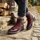 thumbnail image 2 of Botín Exs Slip On Cuero Burdeo, 2 of 6