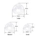 thumbnail image 5 of Auriculares con forma de cúpula con forma de cúpula, ajuste abierto, 5 of 7