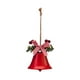 thumbnail image 1 of Campana De Navidad Hecha A Mano Linda Para Decoración De árbol De Navidad Para Porche Guirnalda De Navidad 1 Campana De Trompeta Roja, 1 of 5