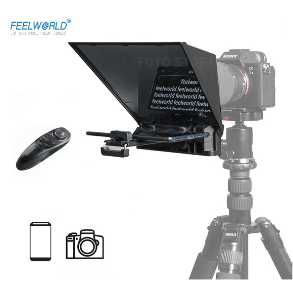 Teleprompter Feelworld Tp2a 8 Pulgadas Para Cámara O Celular
