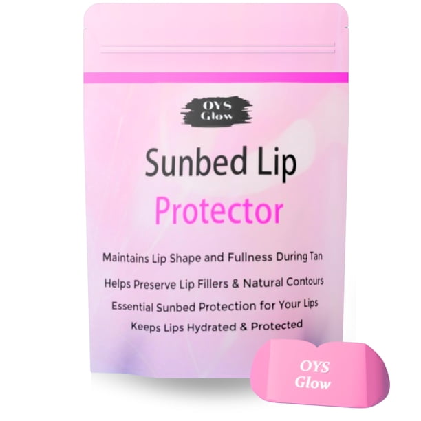 Protector Labial para Bronceado OYS GLOW Cubierta Protectora para Labios en Camilla Solar