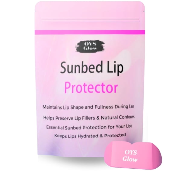 Protector Labial para Bronceado OYS GLOW Cubierta Protectora para Labios en Camilla Solar
