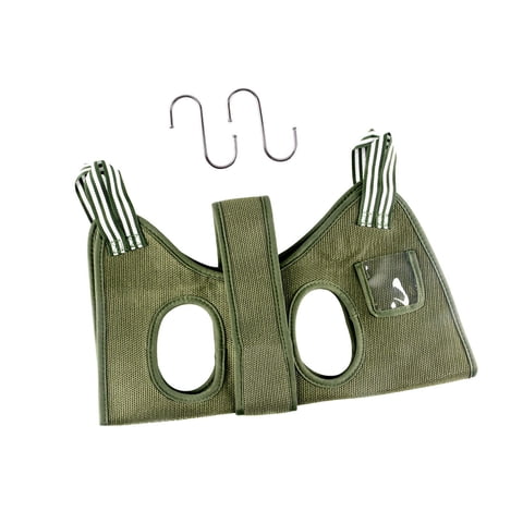 Magideal - Arnés De Hamaca Para El Aseo Del Perro Suministros De Baño, Mascota Profesional, Ayudante De Hamaca Para El Aseo Del Animal Doméstico Bolsa De Sujeció Verde