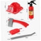 thumbnail image 5 of Mochila con pistola de agua para niños, 5 piezas de accesorios de bombero, 5 of 7