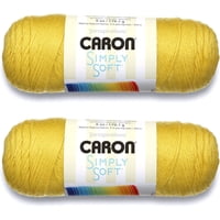 Hilo Caron Simply Soft Solids Lemonade Paquete De 2 340.2 G / 576 M