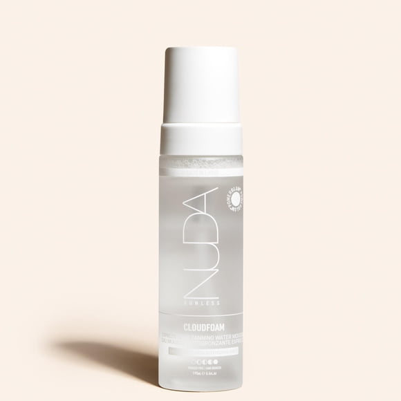 Mousse Bronceador Nuda CloudFoam Express 190 mL Vegano Sin Parabenos