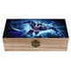 thumbnail image 1 of Venom Caja Organizadora de Madera Rústica - Caja Decorativa Multifuncional para Escritorio, Hogar, Oficina, Joyas y Manualidades, 1 of 6