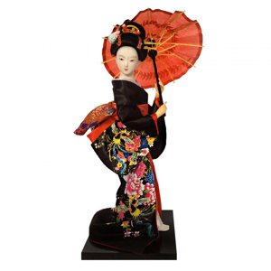 Bothyi - Muñecas Geisha Japonesas Étnicas, Adorno De 25 Cm, Muñecas Tipo Kimono Para Decoración De Mesa Del Hogar, Estilo E