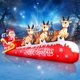 thumbnail image 1 of Inflable de Santa FunFanso 3,6 m con Luces LED, 1 of 6