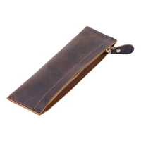 Magideal - Portalápices, Bolso, Estuche Portátil Para Cosméticos, Estuche De Papelería, Estuche Para Bolígrafos, Estuche Para Bolígrafos, Estuche Para Bolígrafos Café