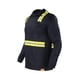 thumbnail image 3 of Polera Híbrida Dual Hi-Vis Manga Larga Azul Talla M, 3 of 3