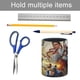 thumbnail image 5 of Apex Legends-theme Cylinder Pen Holder Pencil Organizer with Flannel Lining PVC Leather Material Cardboard Base for study work 10*8CM, 5 of 6