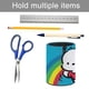 thumbnail image 5 of Pochacco-theme Cylinder Pen Holder Pencil Organizer with Flannel Lining PVC Leather Material Cardboard Base for study work 10*8CM, 5 of 6