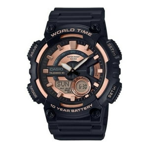 Reloj Analogo-Digital Negro Casio Aeq-110W-1A3V