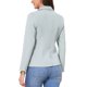thumbnail image 3 of INSPIRE CHIC Blazers para Mujeres Regreso a Clases Conjunto de Maestra Casual de Negocios Chaqueta de Trabajo de Oficina de Un Botón con Hombreras XS Gris, 3 of 6
