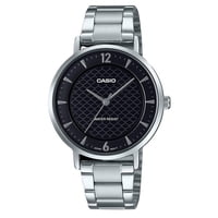 Reloj Casio Standard Analog Stainless Steel Black Dial Quartz Ltp-Vt04D-1A Women'S Watch