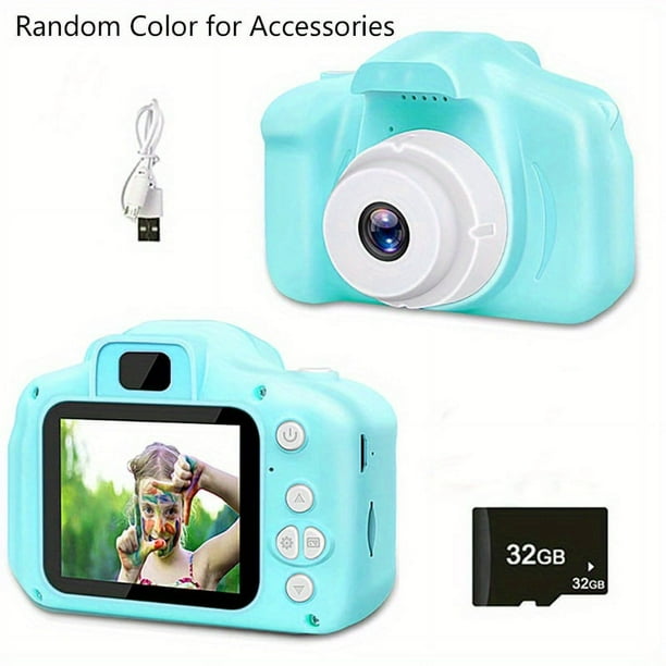 Children's Camera Waterproof 1080P HD Screen Camera Video Toy 8 Million Pixel Kids Cartoon Cute Camera Outdoor Photography Toy