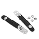 thumbnail image 4 of Correas negras de fuelle de acordeón con película de extensión de metal para acordeón de 8 cm, 4 of 5