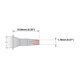 thumbnail image 2 of Punta de Soldadura Thermaltronics M7CH176 Cincel 30° 1.78mm, 2 of 3